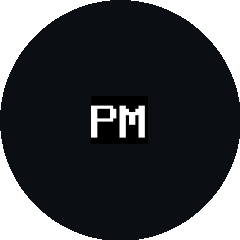 Avatar initials PM
